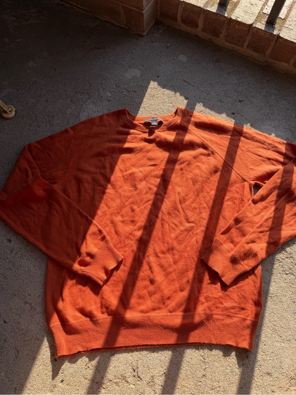 Banana Republic Orange Crewneck Sweater